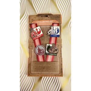 Disney Pins Star Wars Galaxy's Edge Starter Trading Pin Lanyard Set